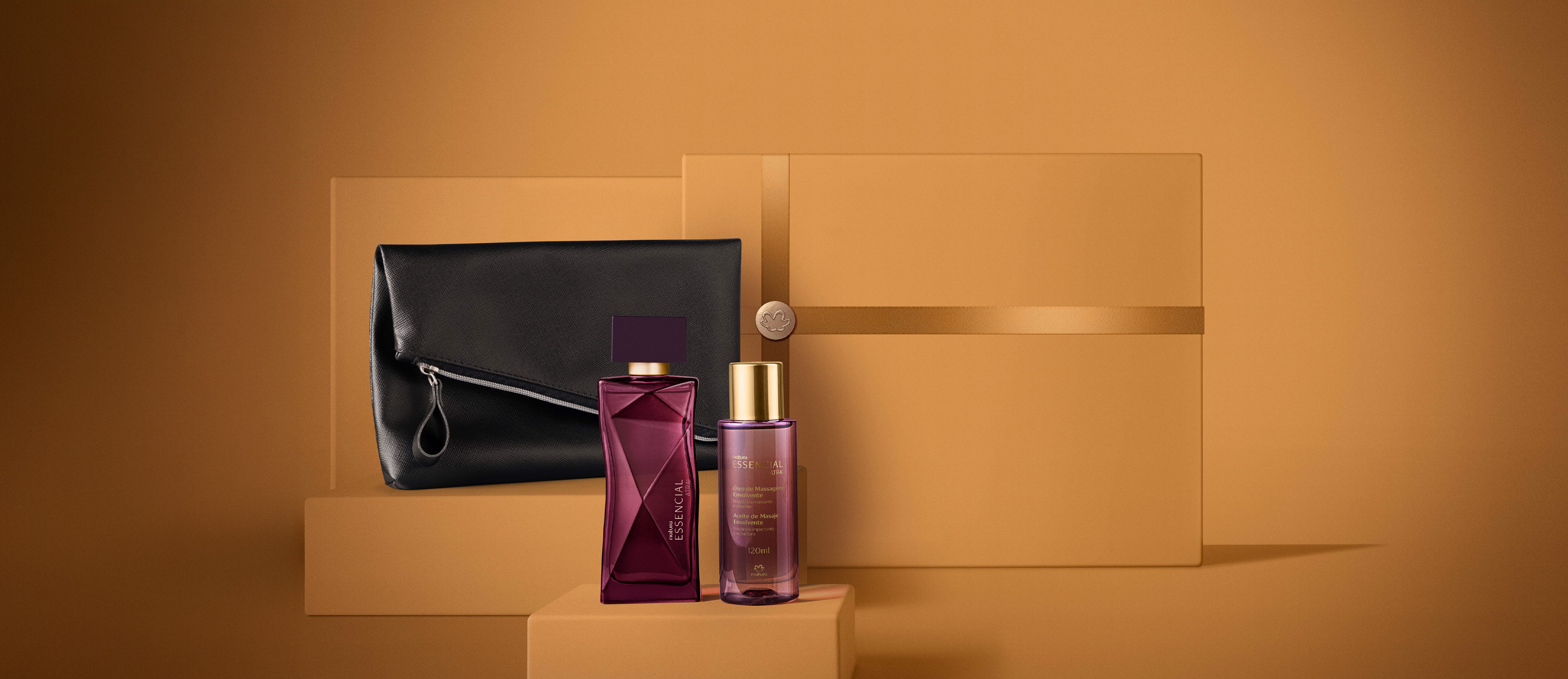 Presente Natura Essencial Atrai Feminino com Acessório (3 produtos)