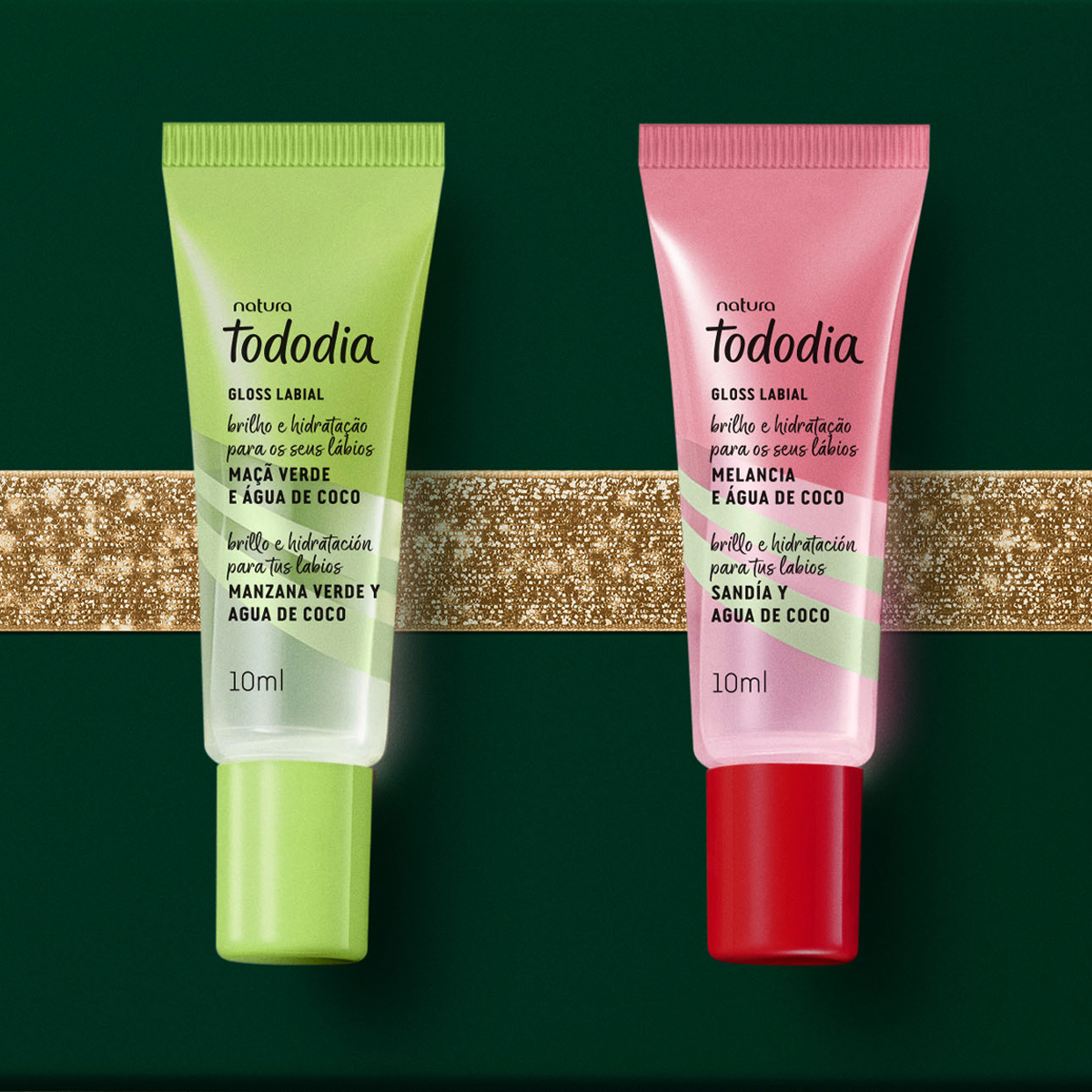 Presente Natura Tododia Gloss Labial 2 un de 10 ml