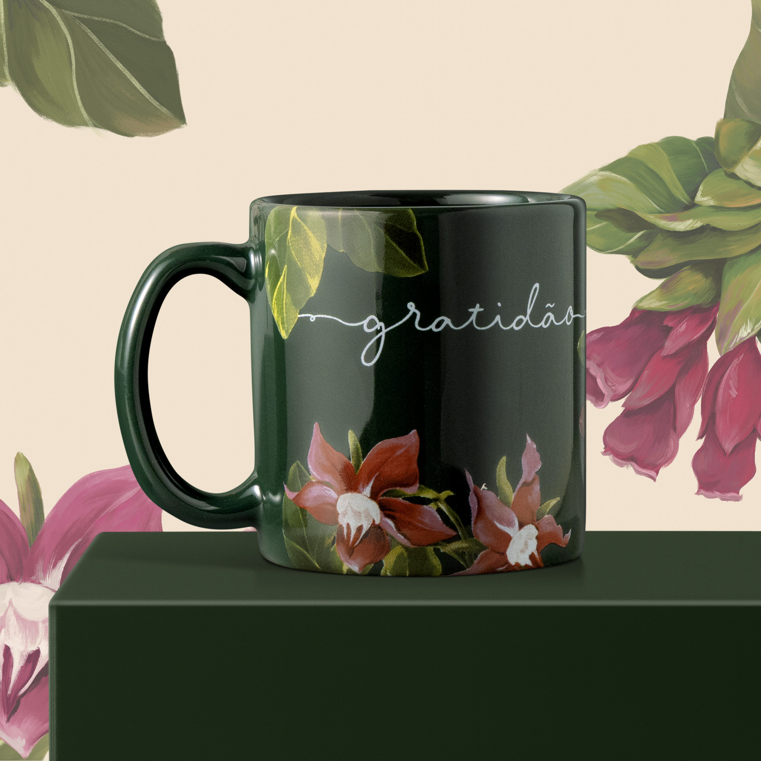 Caneca Gratidão Crer Para Ver