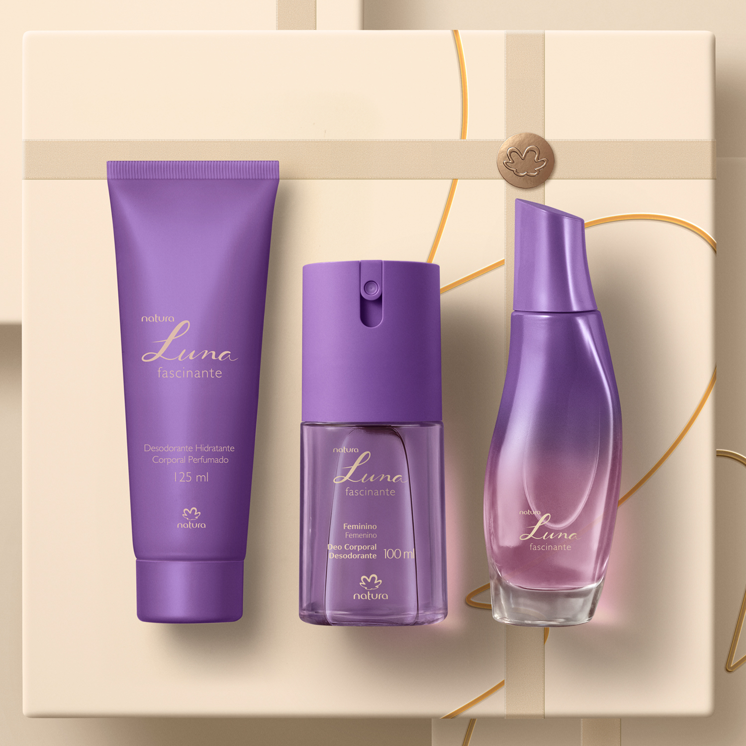 Presente Natura Luna Fascinante (3 produtos)