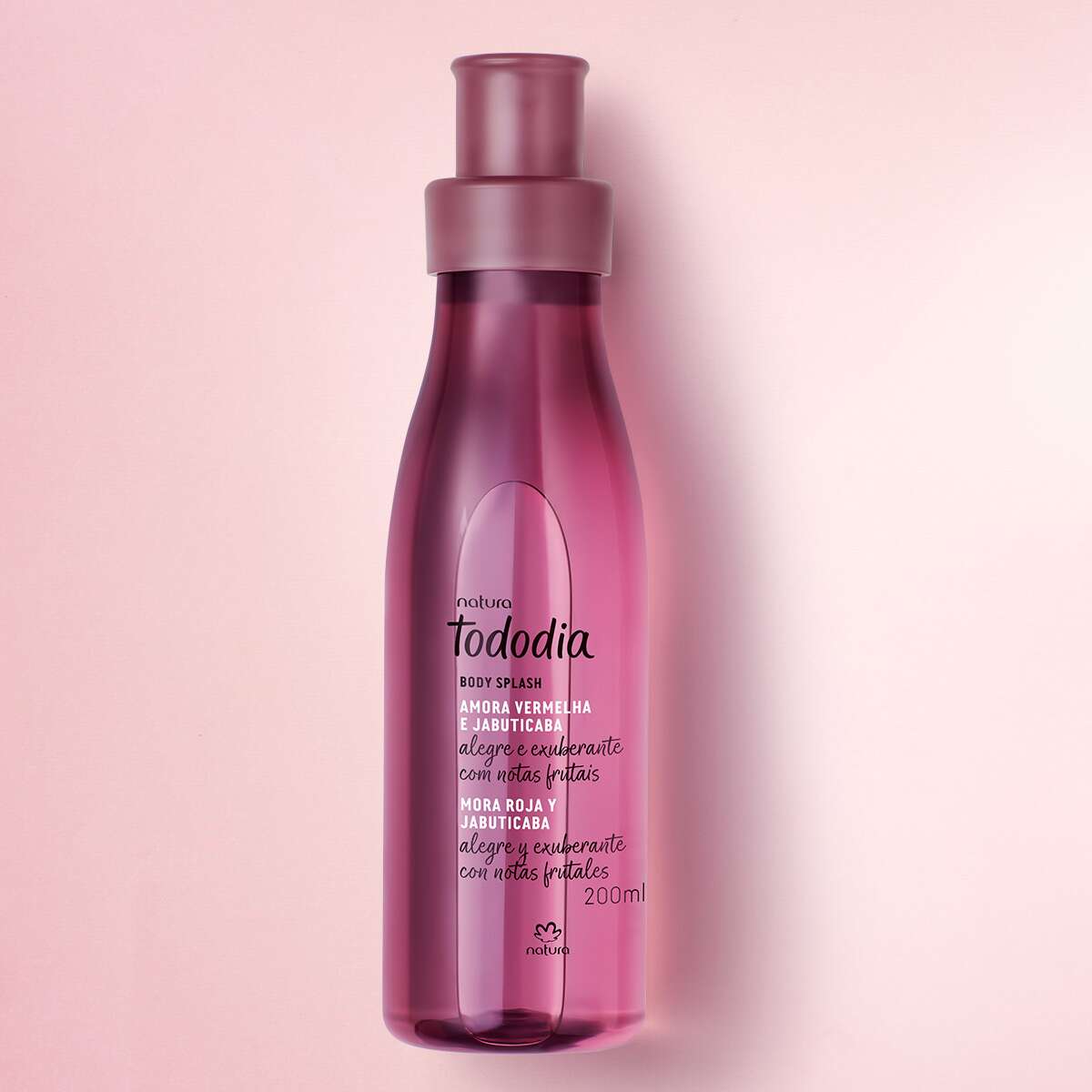 Body Splash Tododia Amora Vermelha e Jabuticaba 200 ml