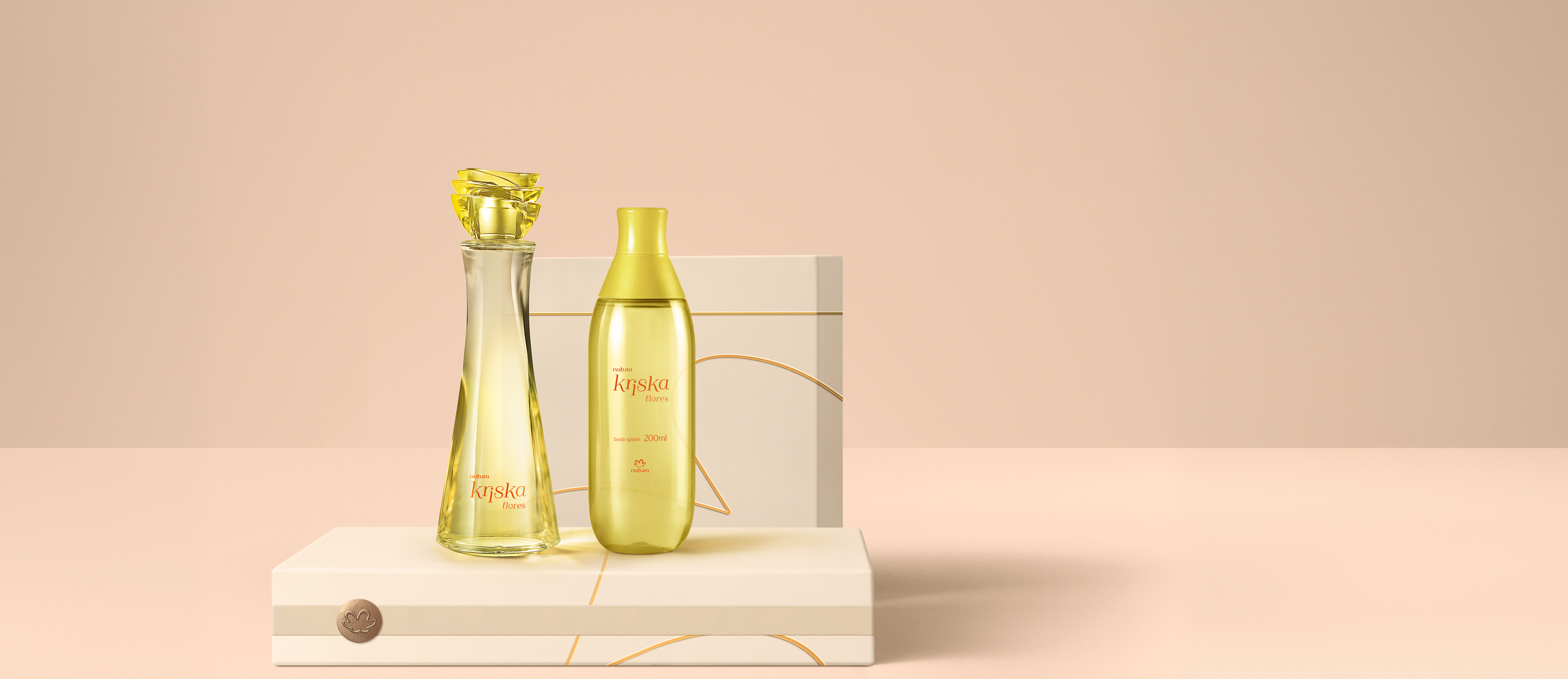 Presente Natura Kriska Flores (2 produtos)