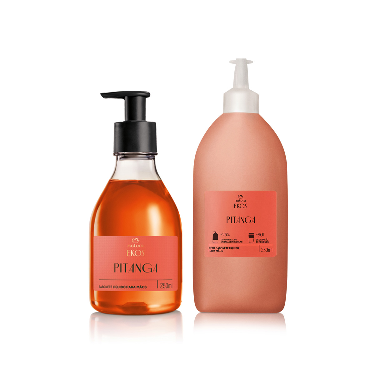 Kit Ekos Sabonete para Mãos com Refil Pitanga