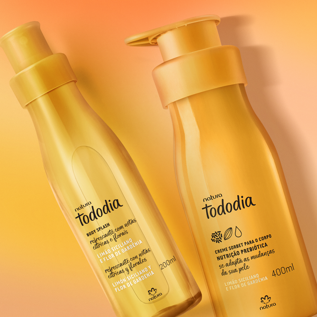 Kit Tododia Limão Siciliano e Flor de Gardênia (2 produtos)