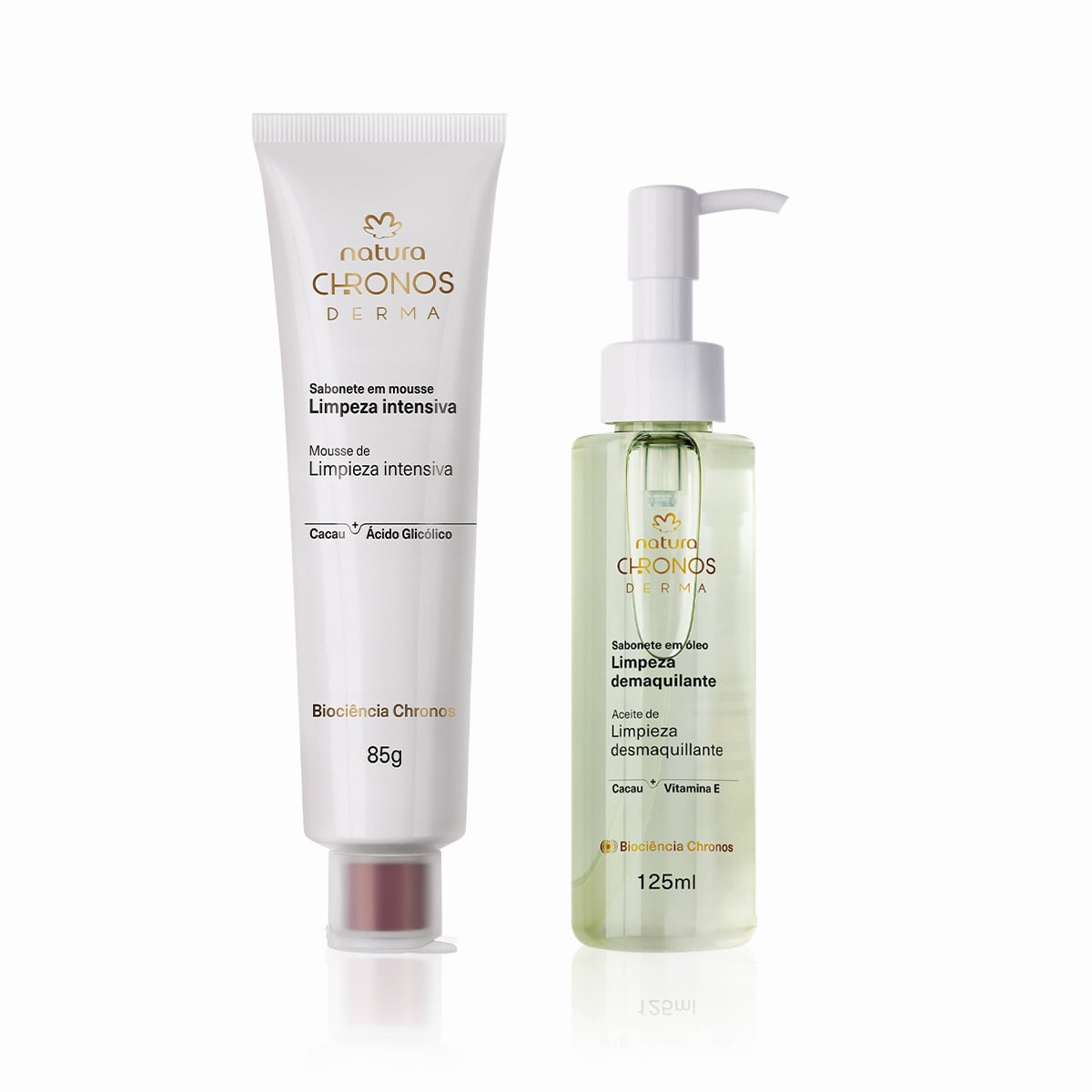 Kit Rotina de Limpeza Chronos Derma (2 produtos)