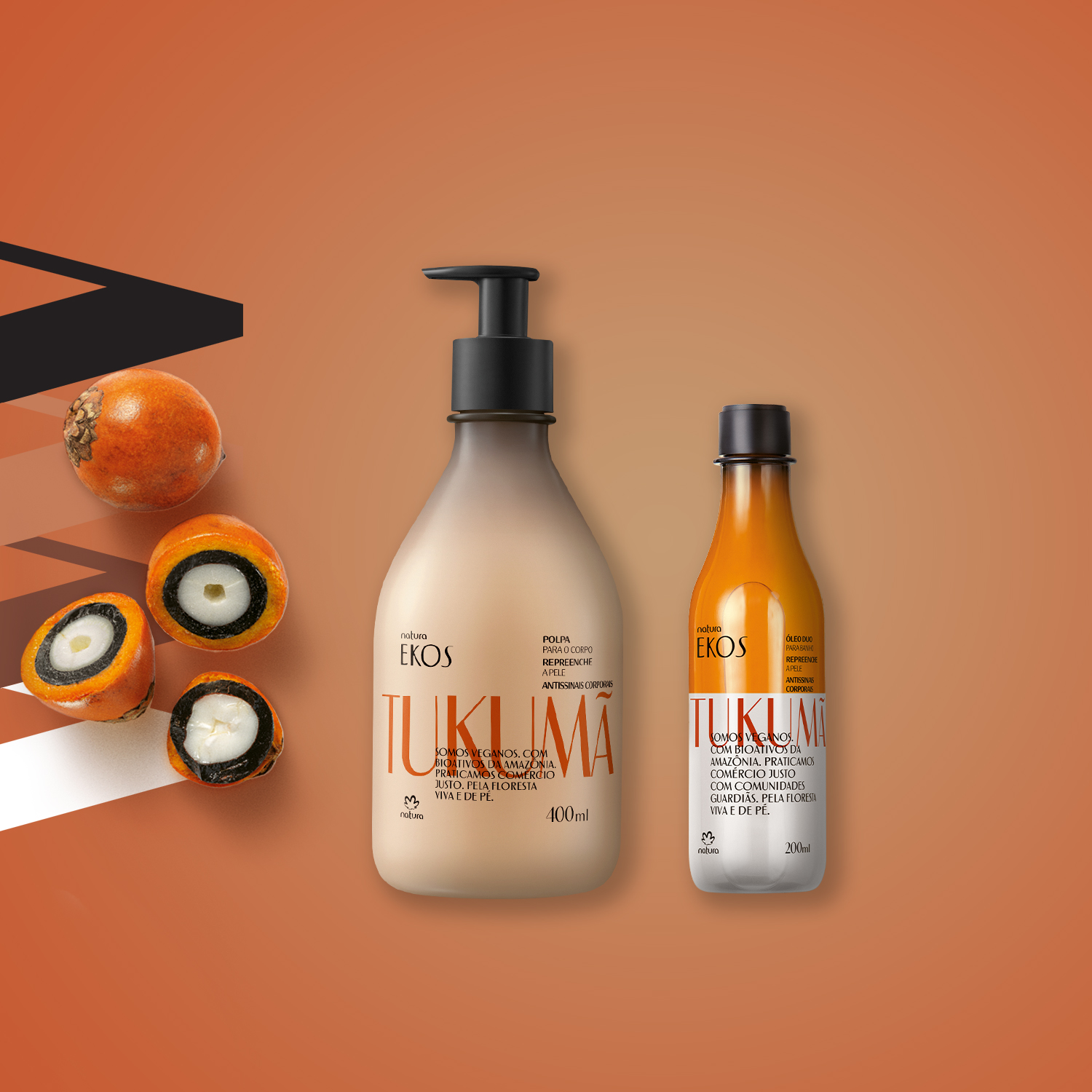 Kit Ekos Tukumã Óleo e Hidratante Corporal (2 produtos)