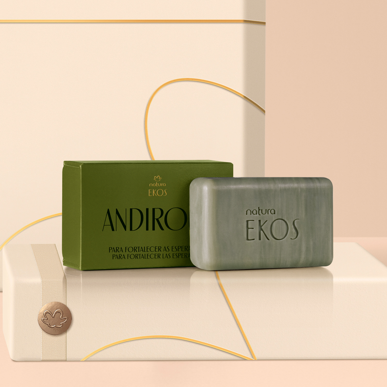 Sabonete em Barra Puro Vegetal Ekos Andiroba