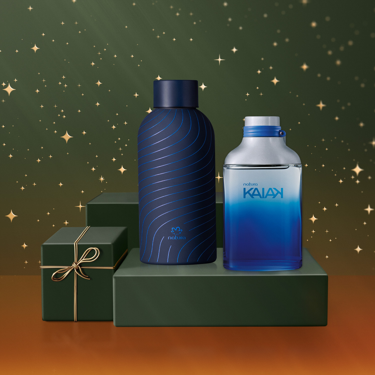 Presente Natura Kaiak Masculino com Acessório (2 produtos)