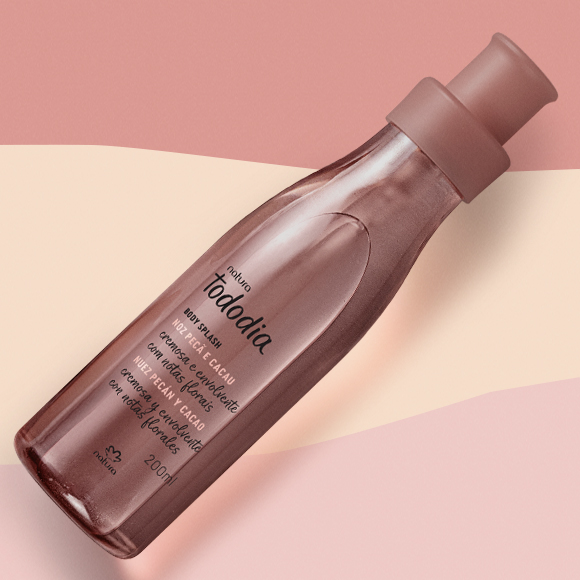 Body Splash Tododia Noz Pecã e Cacau 200 ml