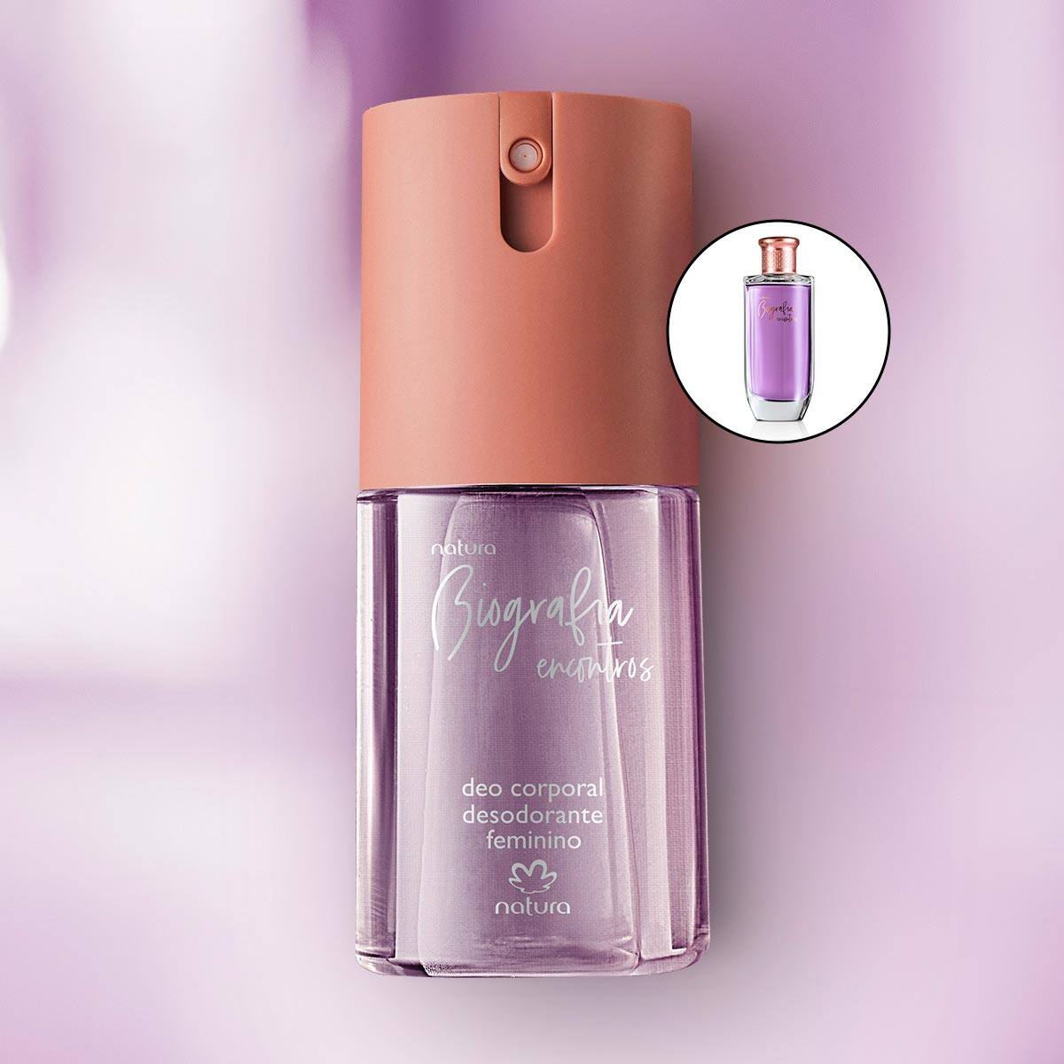 Desodorante Corporal Biografia Encontros Feminino