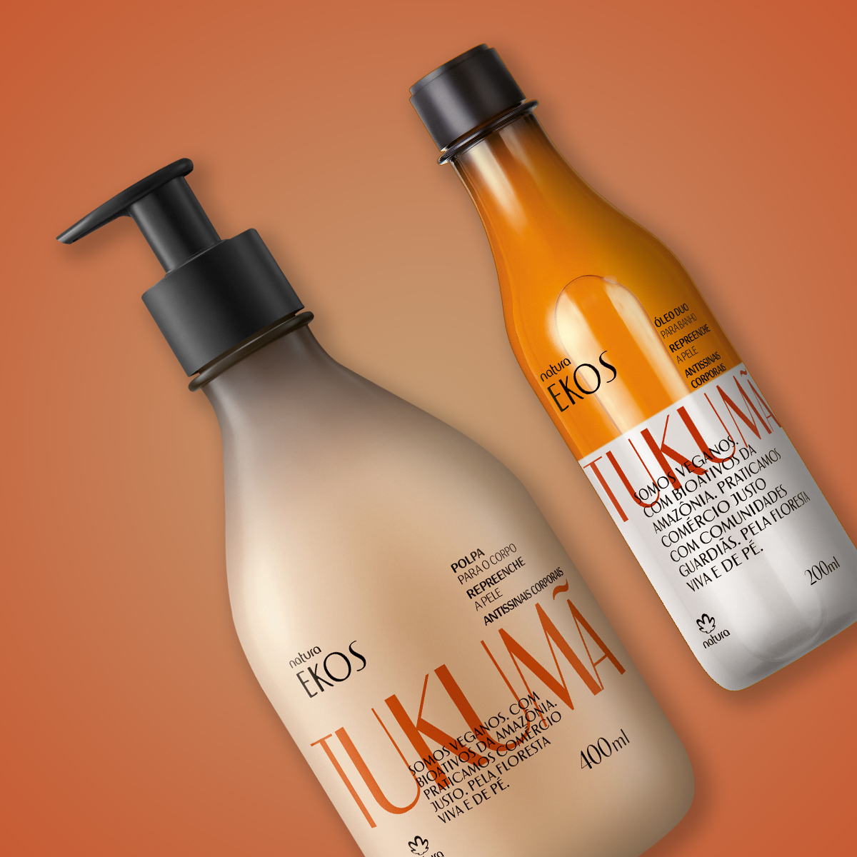 Kit Ekos Tukumã Óleo e Hidratante Corporal (2 produtos)