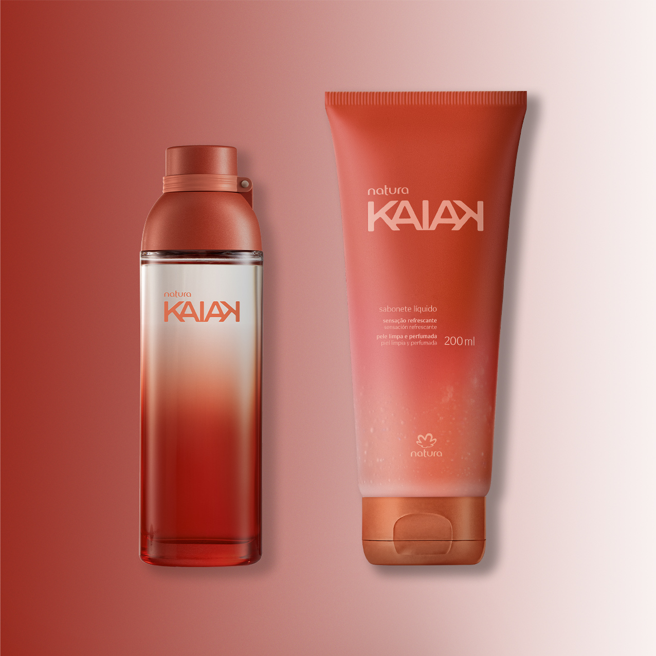 Kit Kaiak Feminino com Sabonete Líquido (2 produtos)