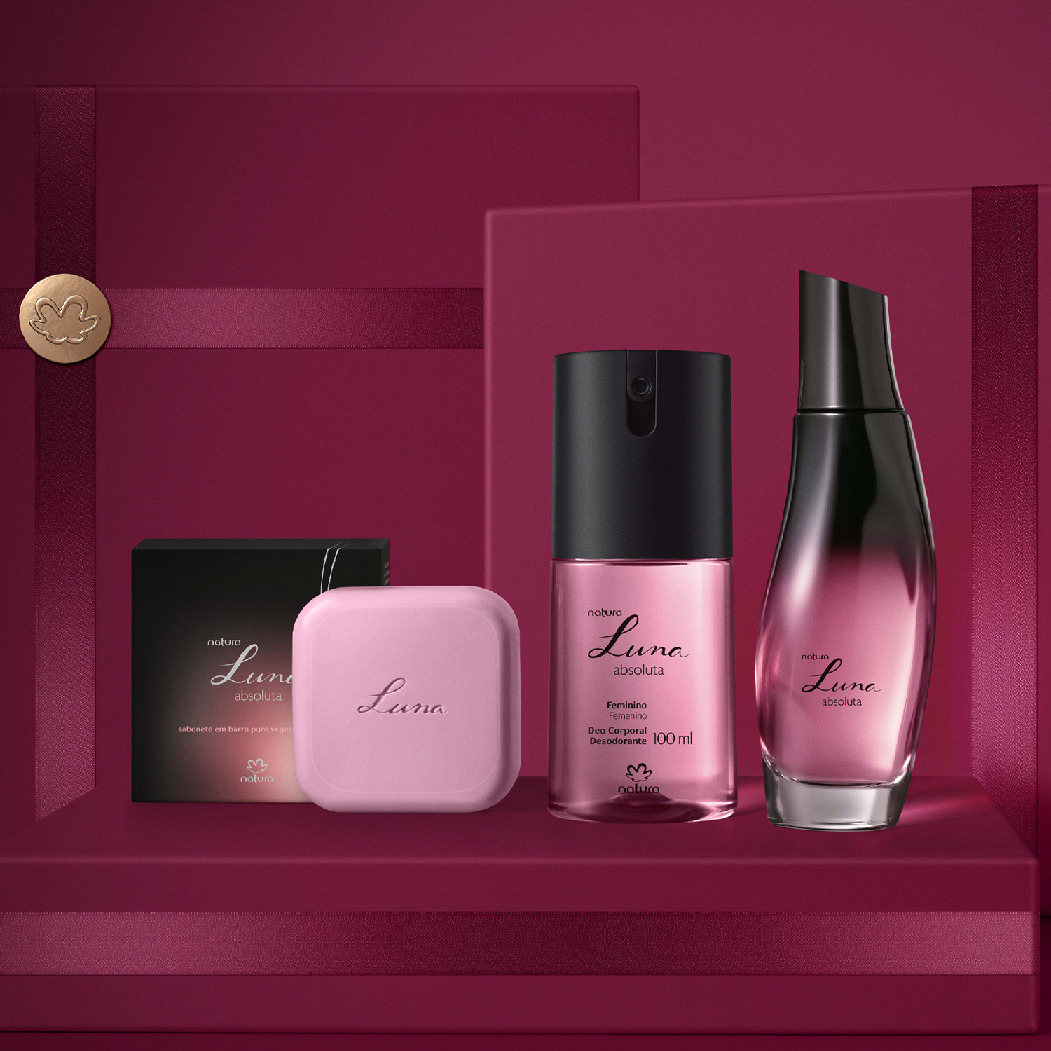 Presente Natura Luna Absoluta (3 produtos)