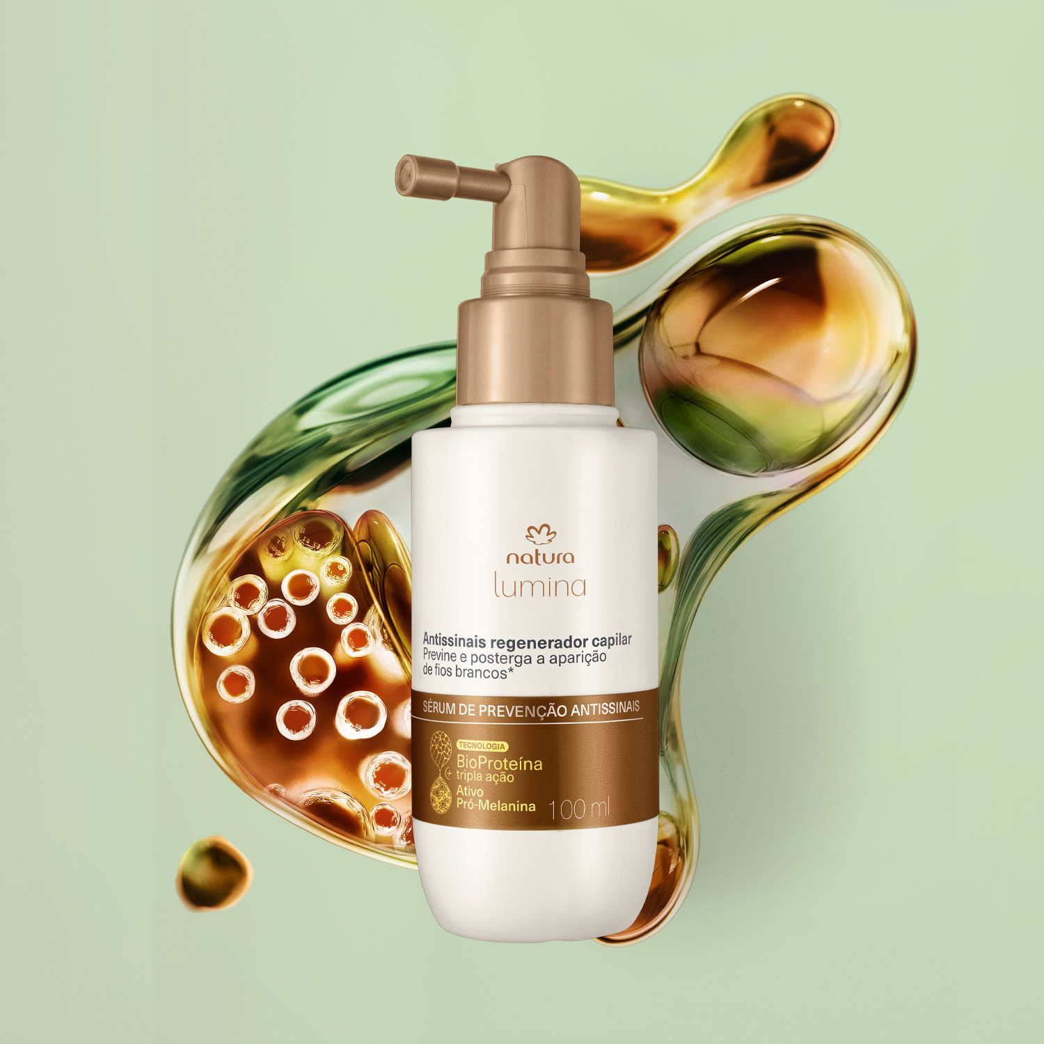 Sérum de Prevenção Antissinais Regenerador Capilar Lumina 1