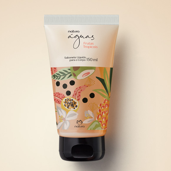 Sabonete Líquido Corporal Águas Frutas Tropicais