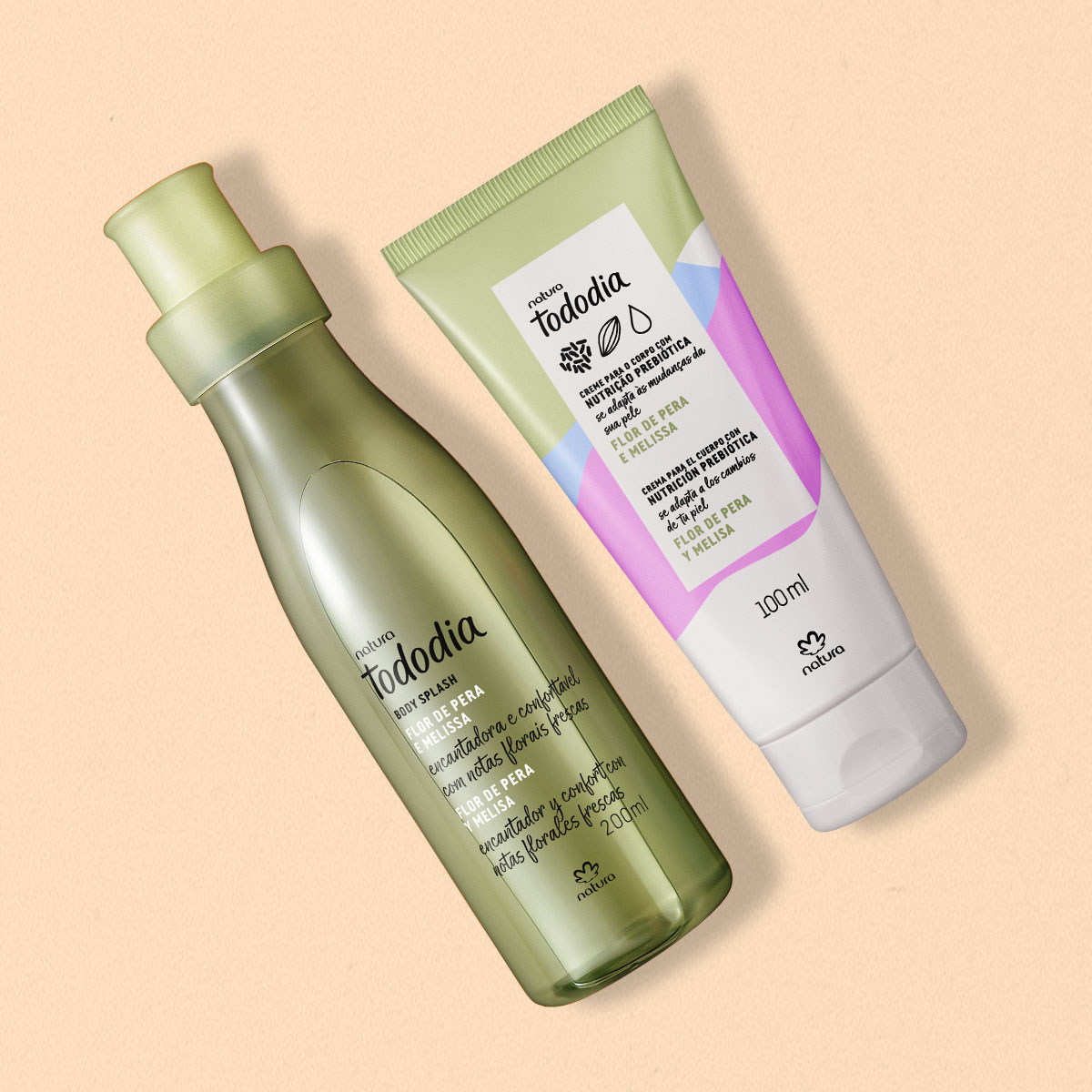 Presente Dia das Mães Tododia Hidratação e Perfumação Flor de Pêra e Melissa