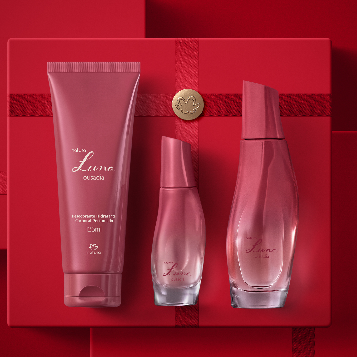 Presente Natura Luna Ousadia (3 produtos)