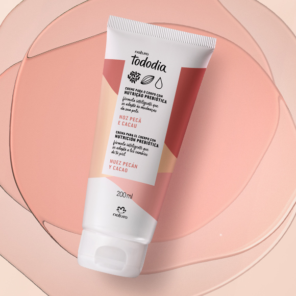 Creme Desodorante Nutritivo para o Corpo Tododia Noz Pecã e Cacau