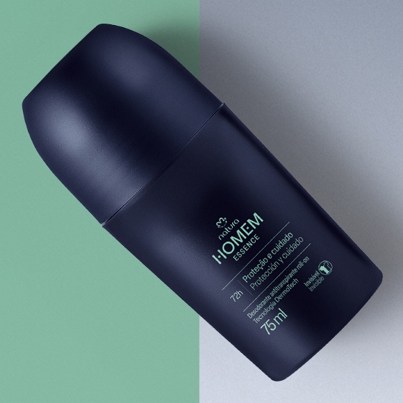 Desodorante Antitranspirante Roll-On Natura Homem Essence