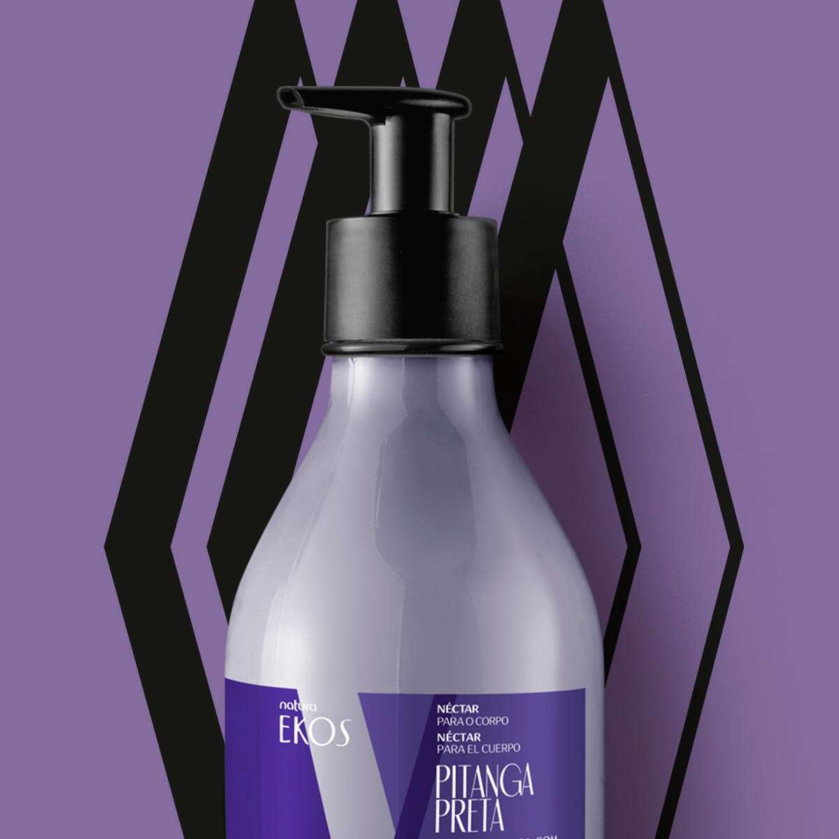 Desodorante Hidratante Corporal Ekos Pitanga Preta
