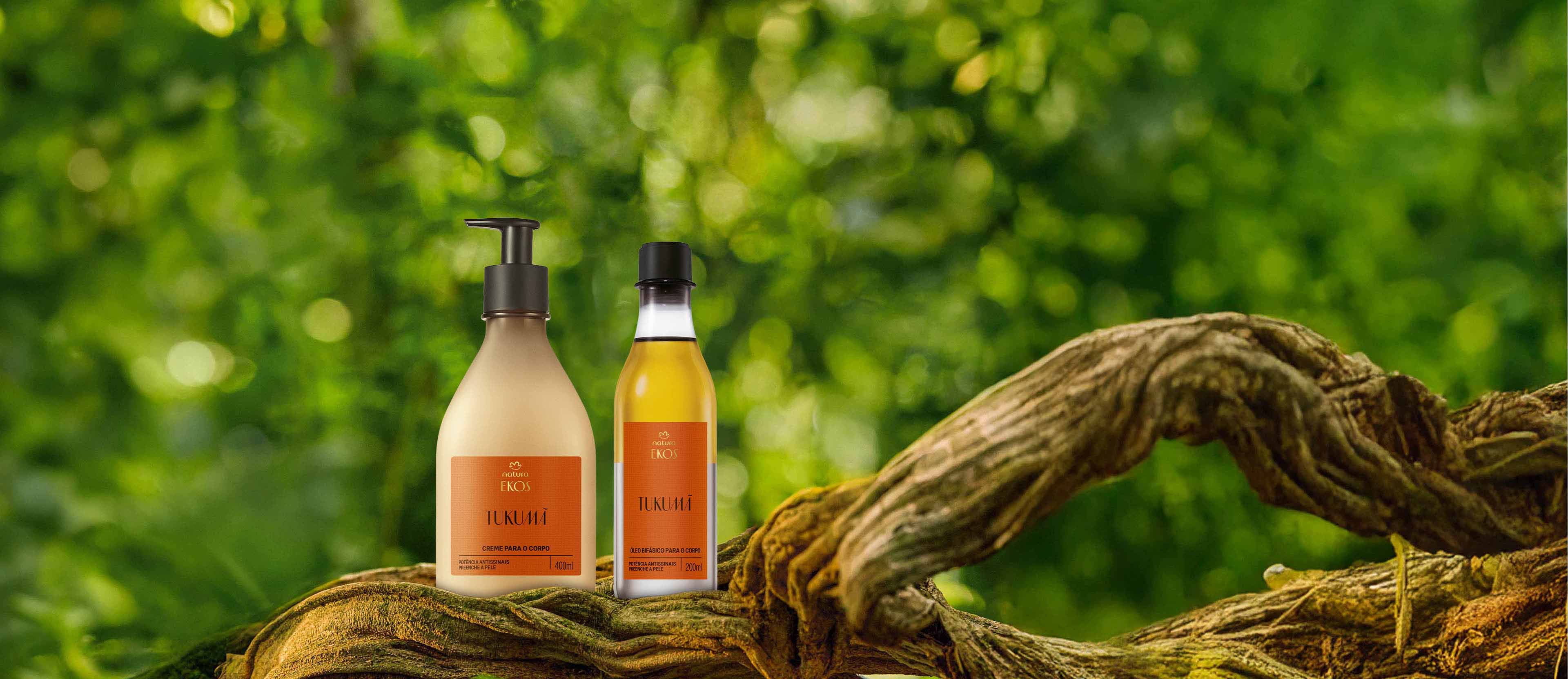 Kit Ekos Tukumã Creme para o Corpo e Óleo Bifásico