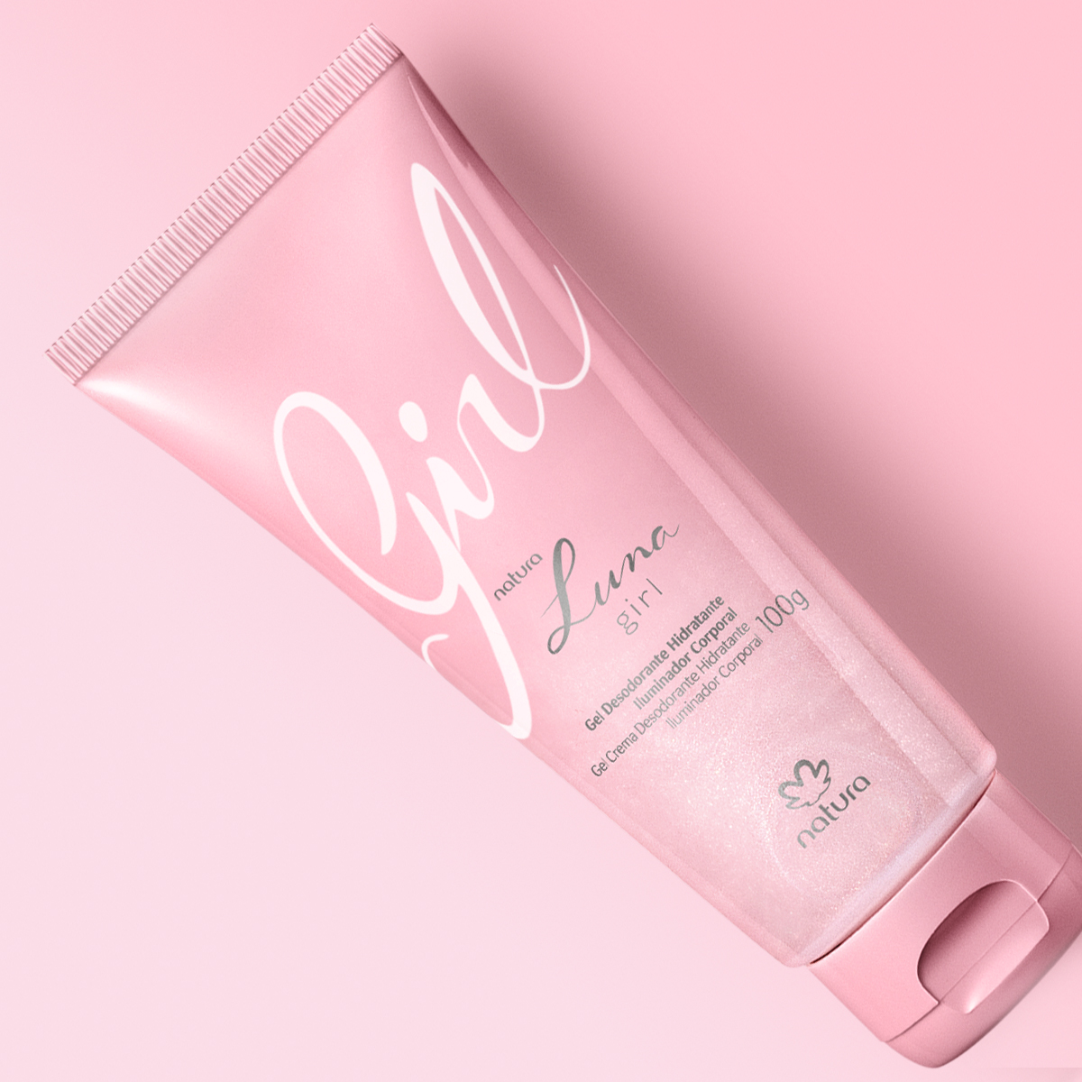 Gel Desodorante Hidratante Iluminador Luna Girl