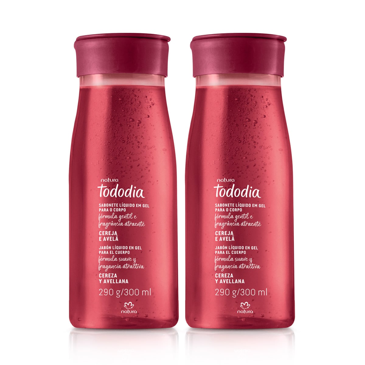 Kit Sabonete Líquido Tododia Cereja e Avelã (2 produtos)