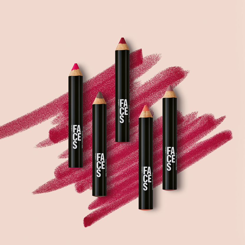Batom Lápis Matte Nude Faces