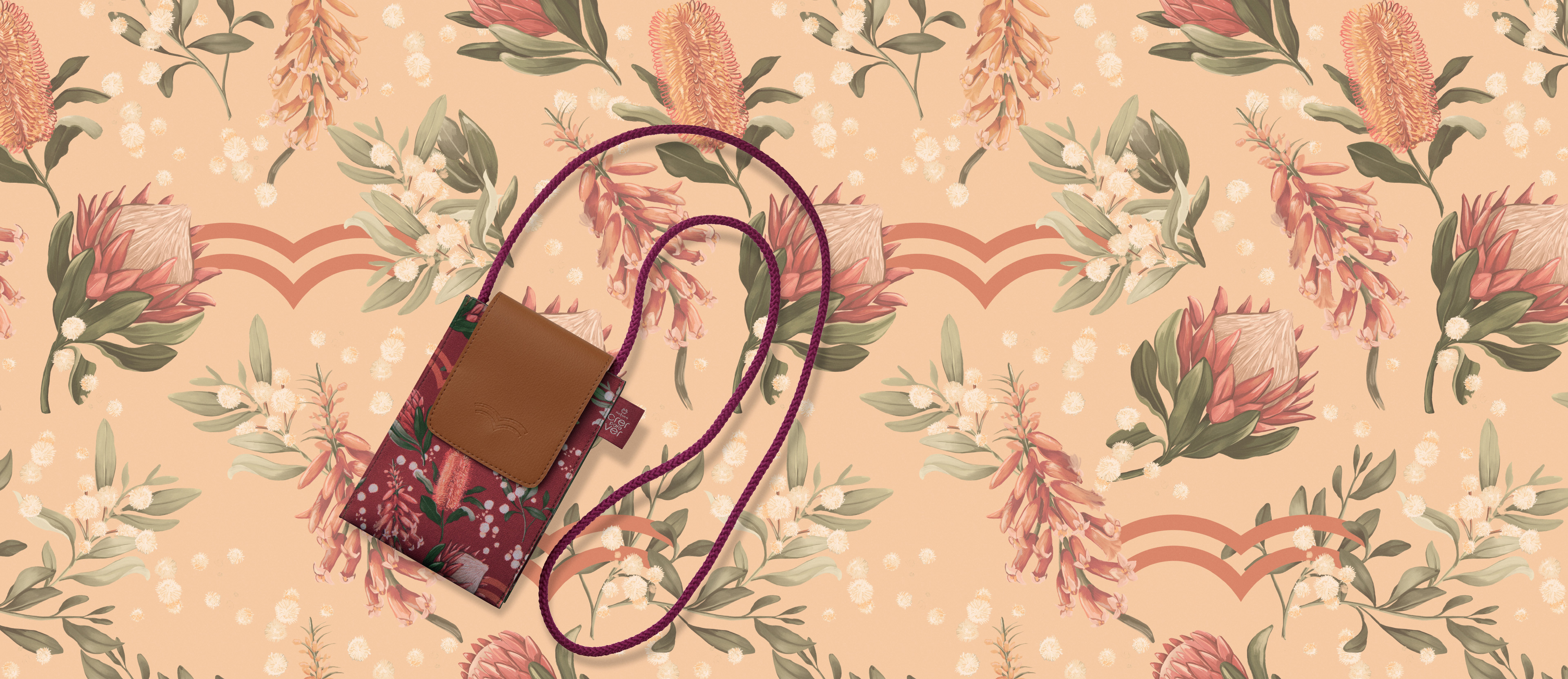 Bolsa Tiracolo com Porta-celular Crer para Ver