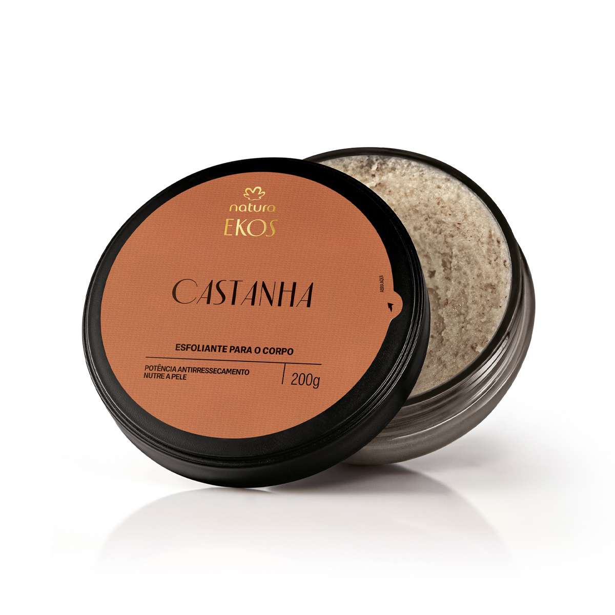 Polpa Esfoliante para o Corpo Ekos Castanha