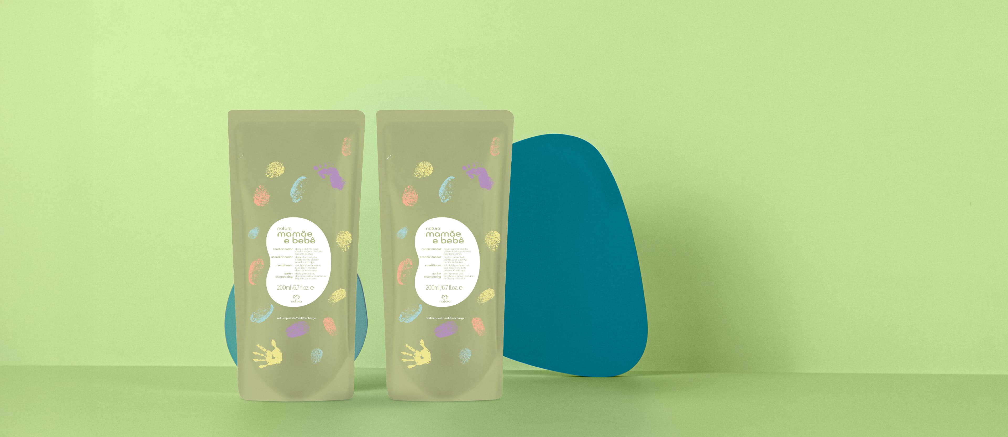 Kit Refil Condicionador Suave Mamãe e Bebê (2 unidades)