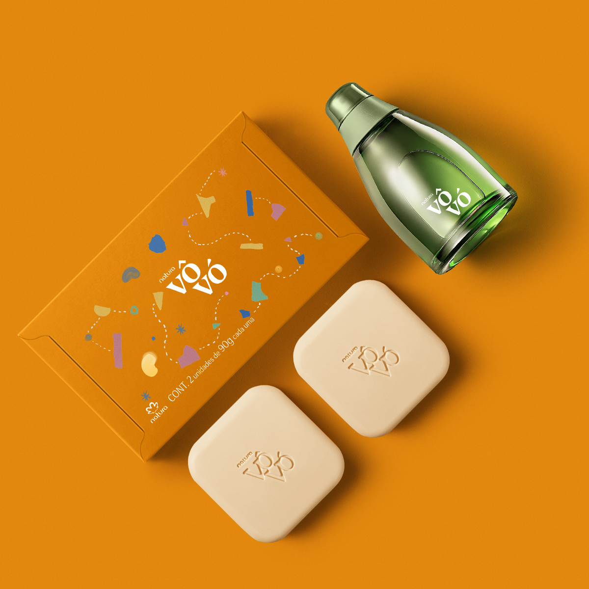 Presente Natura Vôvó Masculino Dia dos Avós (2 produtos)