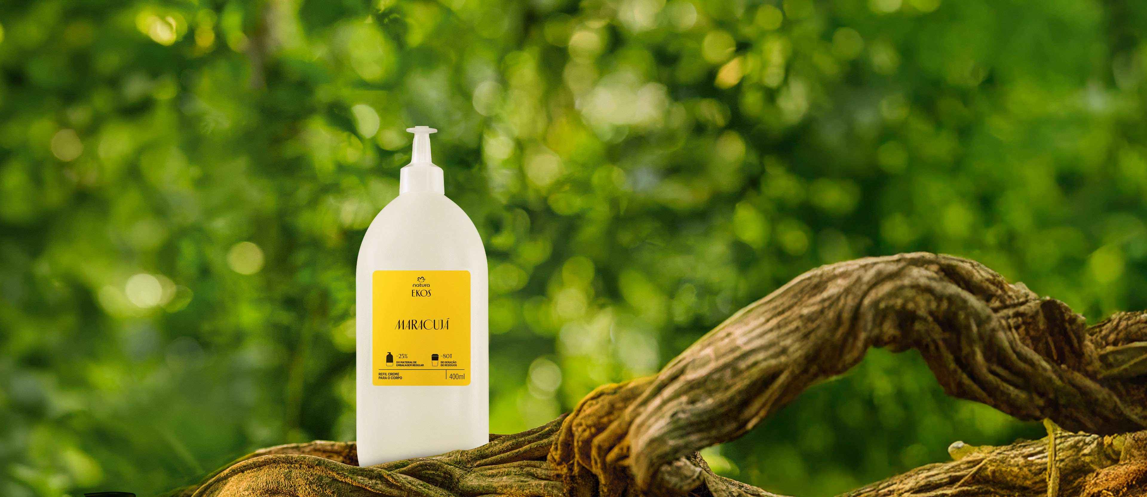 Refil Creme Desodorante Hidratante para o Corpo Ekos Maracujá