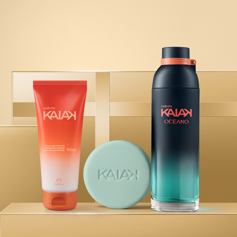Presente Natura Kaiak Oceano Feminino (3 produtos)