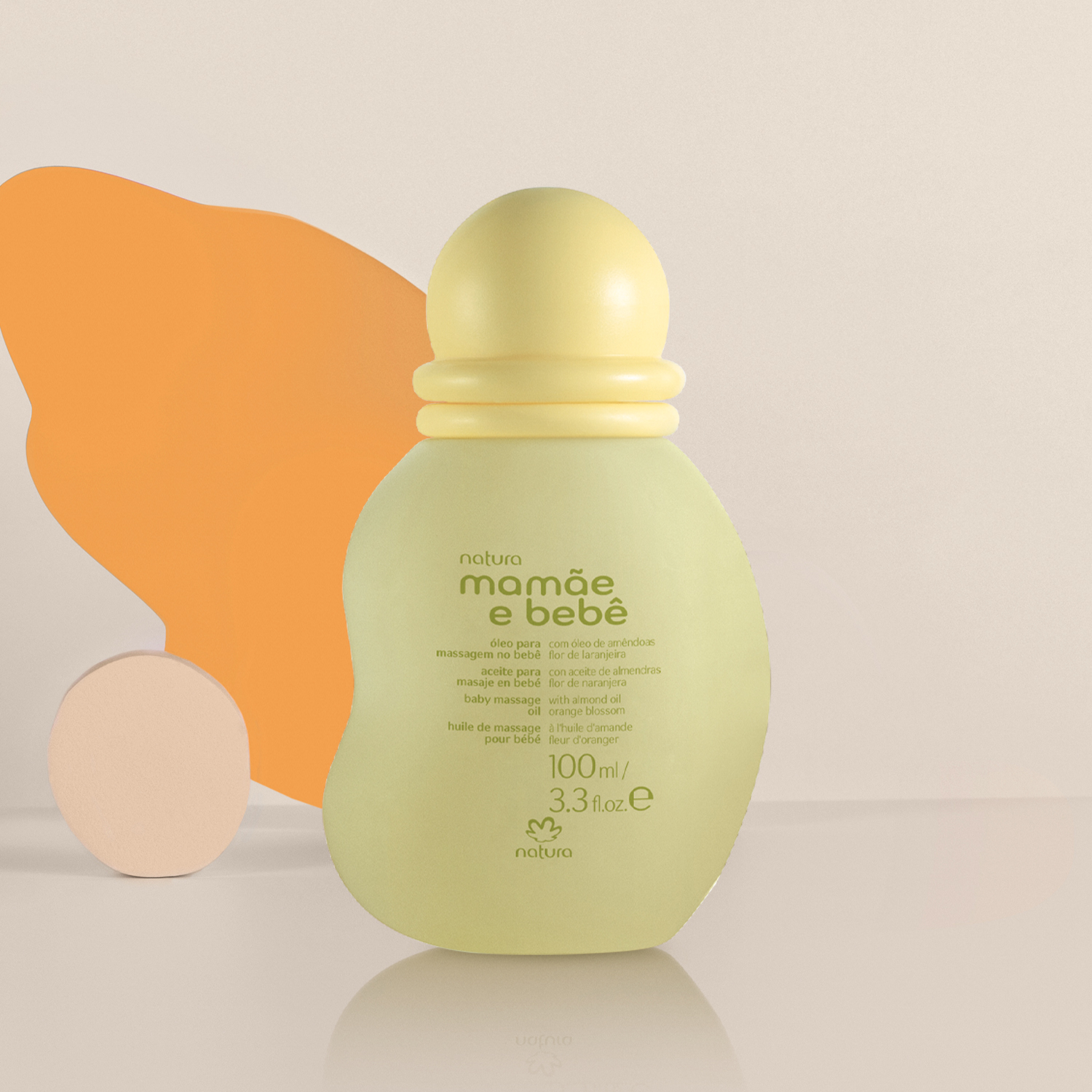 Óleo para Massagem Mamãe e Bebê Flor de Laranjeira