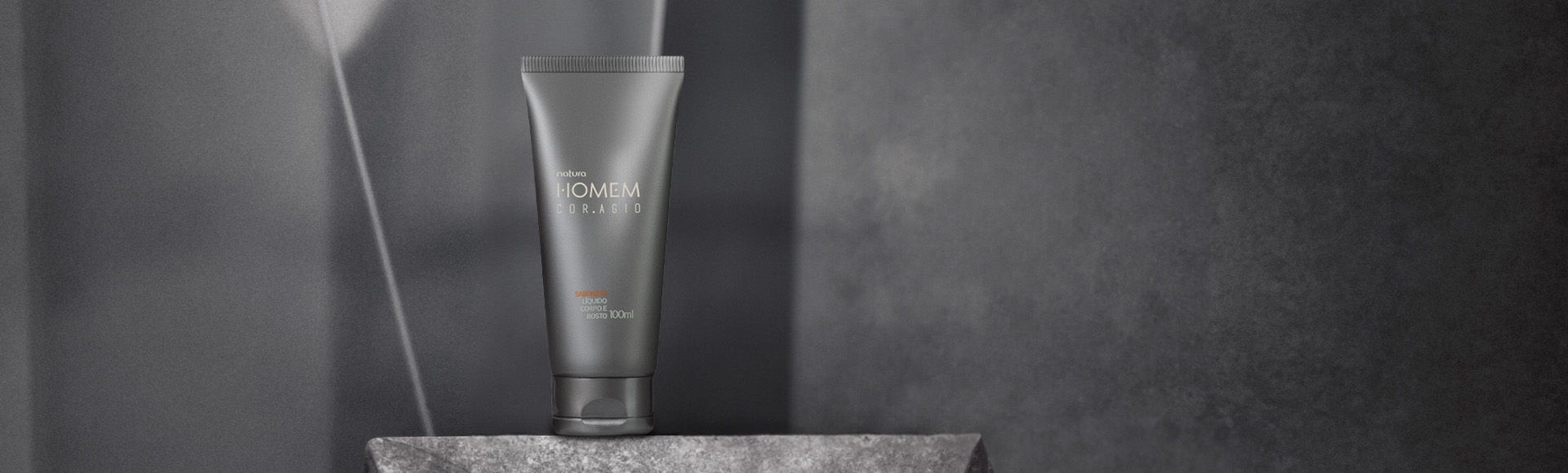 Sabonete Líquido para Corpo e Rosto Natura Homem Cor.agio