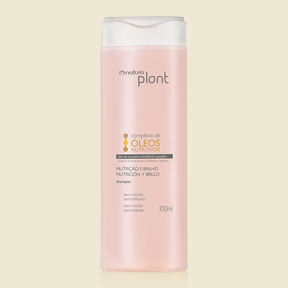 Shampoo Nutrição e Brilho Natura Plant