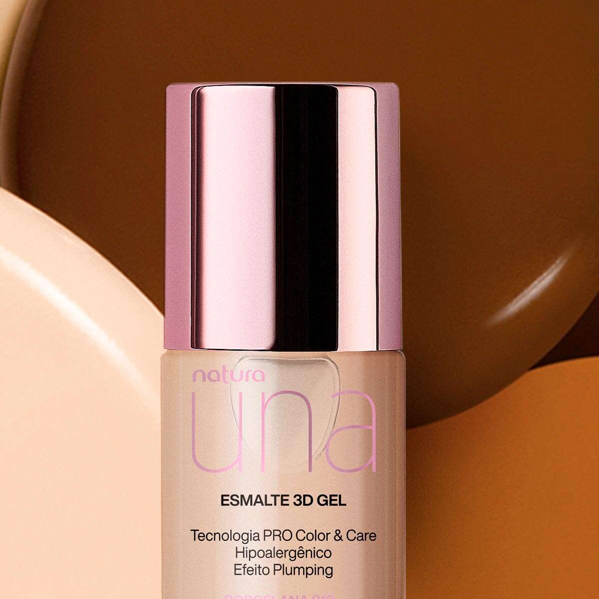 Esmalte 3D Gel Una - Porcelana 910