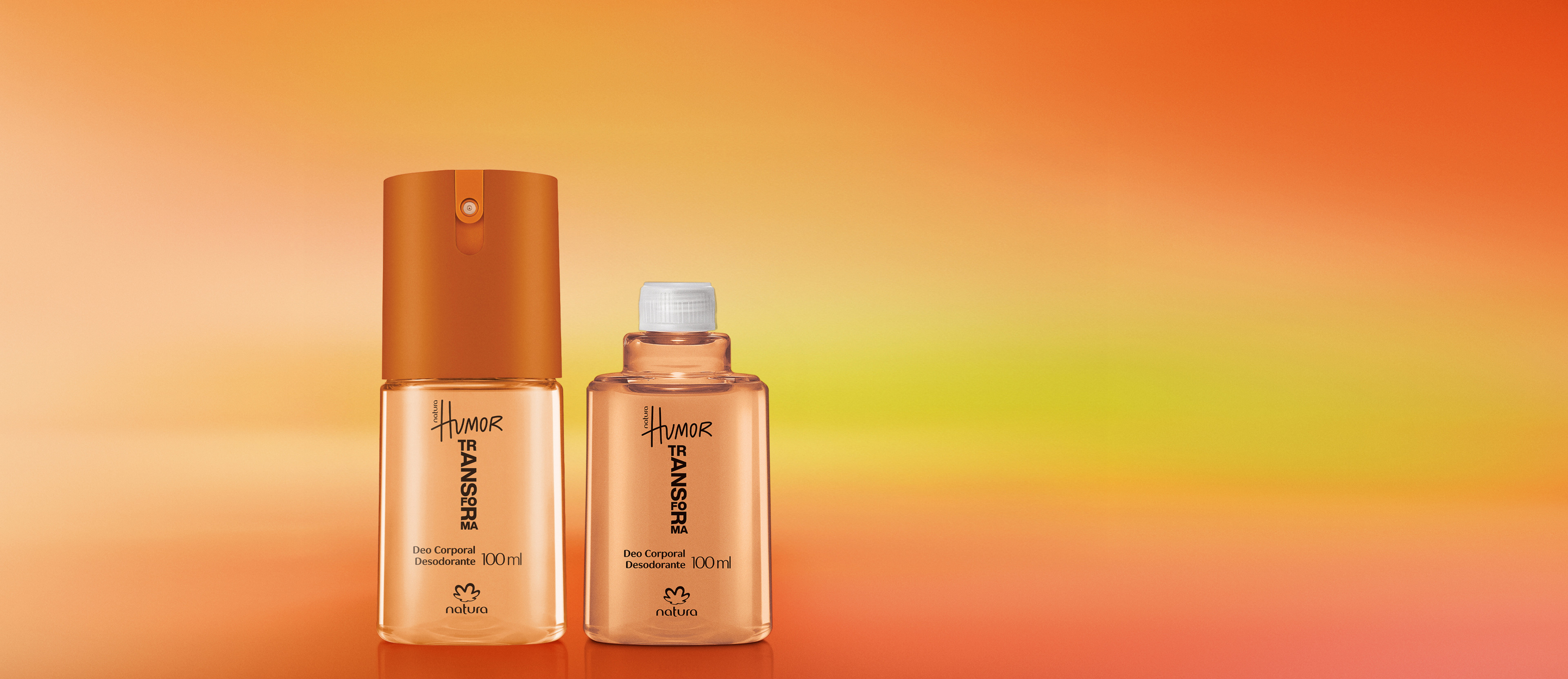 Kit Desodorante Corporal Humor Transforma com Refil