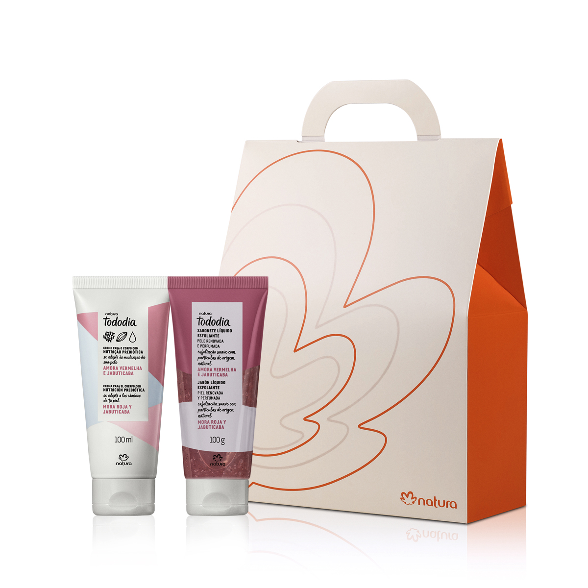 Presente Natura Tododia Amora Vermelha e Jabuticaba (2 produtos)