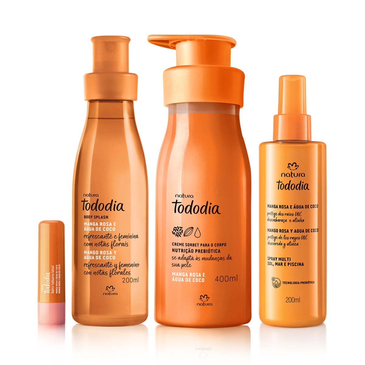 Kit Verão Tododia Manga Rosa e Água de Coco