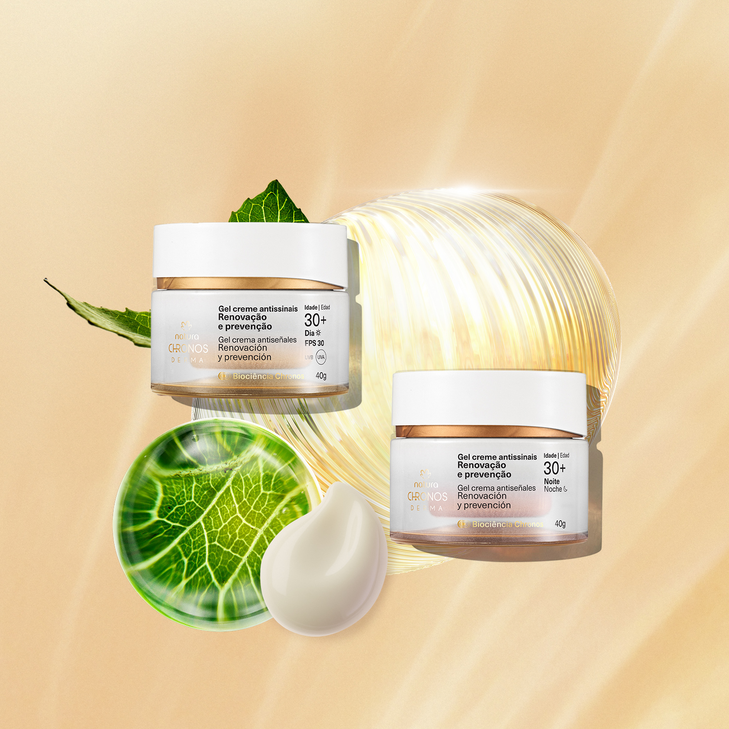 Kit Dupla Antissinais 30+ Chronos Derma (2 produtos)