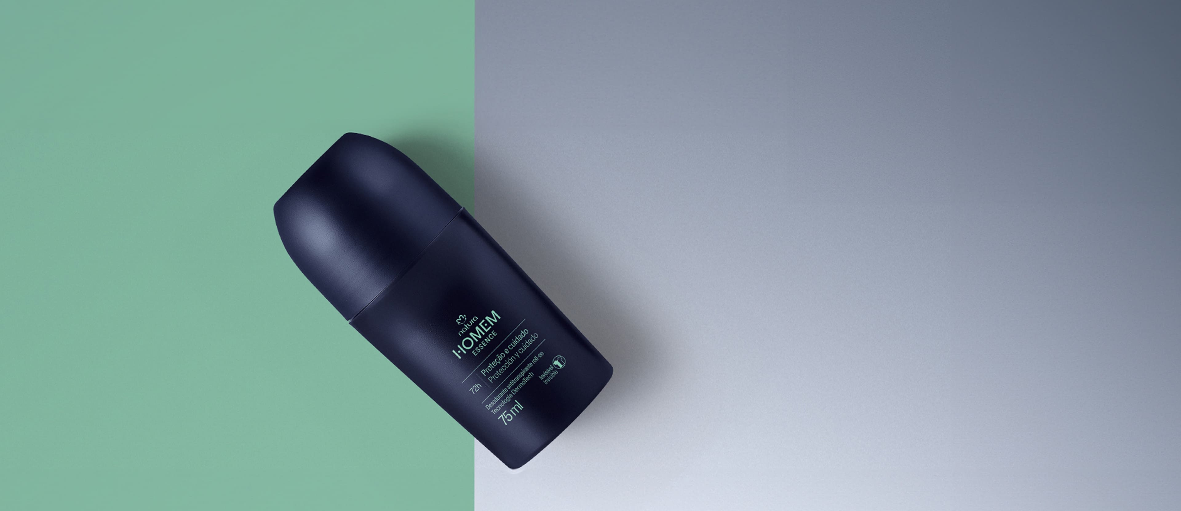 Desodorante Antitranspirante Roll-On Natura Homem Essence