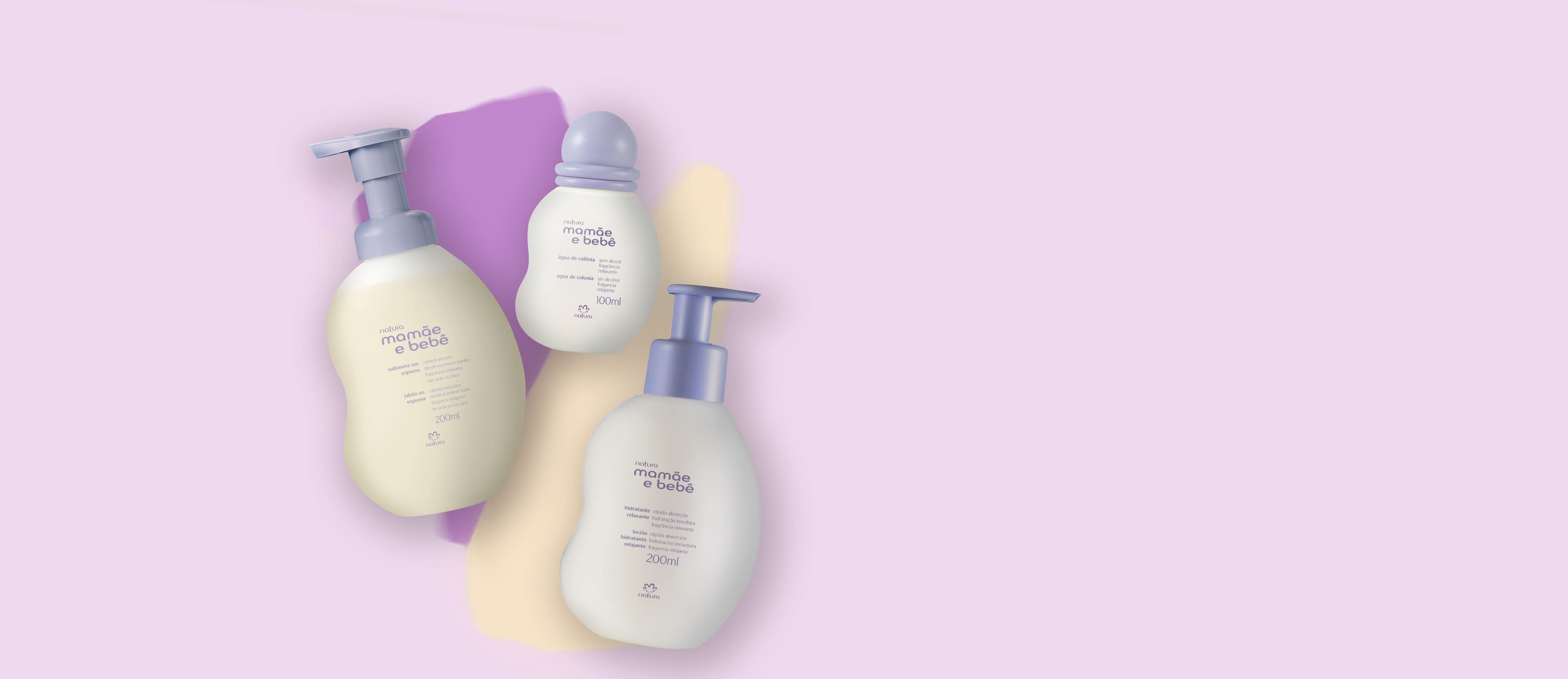 Kit Mamãe e Bebê Relaxante (3 produtos)