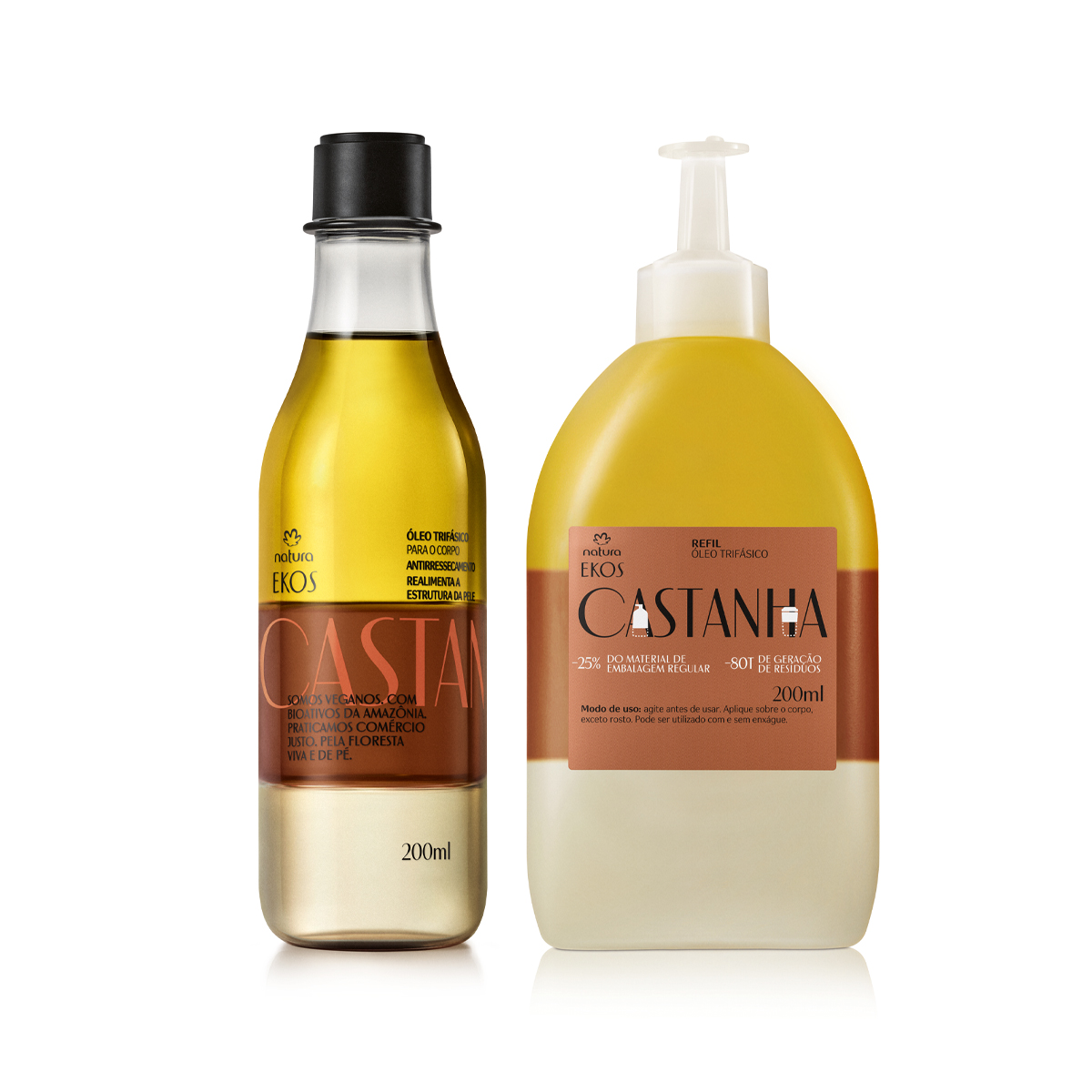 Kit Óleo Trifásico Desodorante Corporal Ekos Castanha com Refil
Kit Óleo Trifásico Desodorante Corporal Ekos Castanha com Refil
