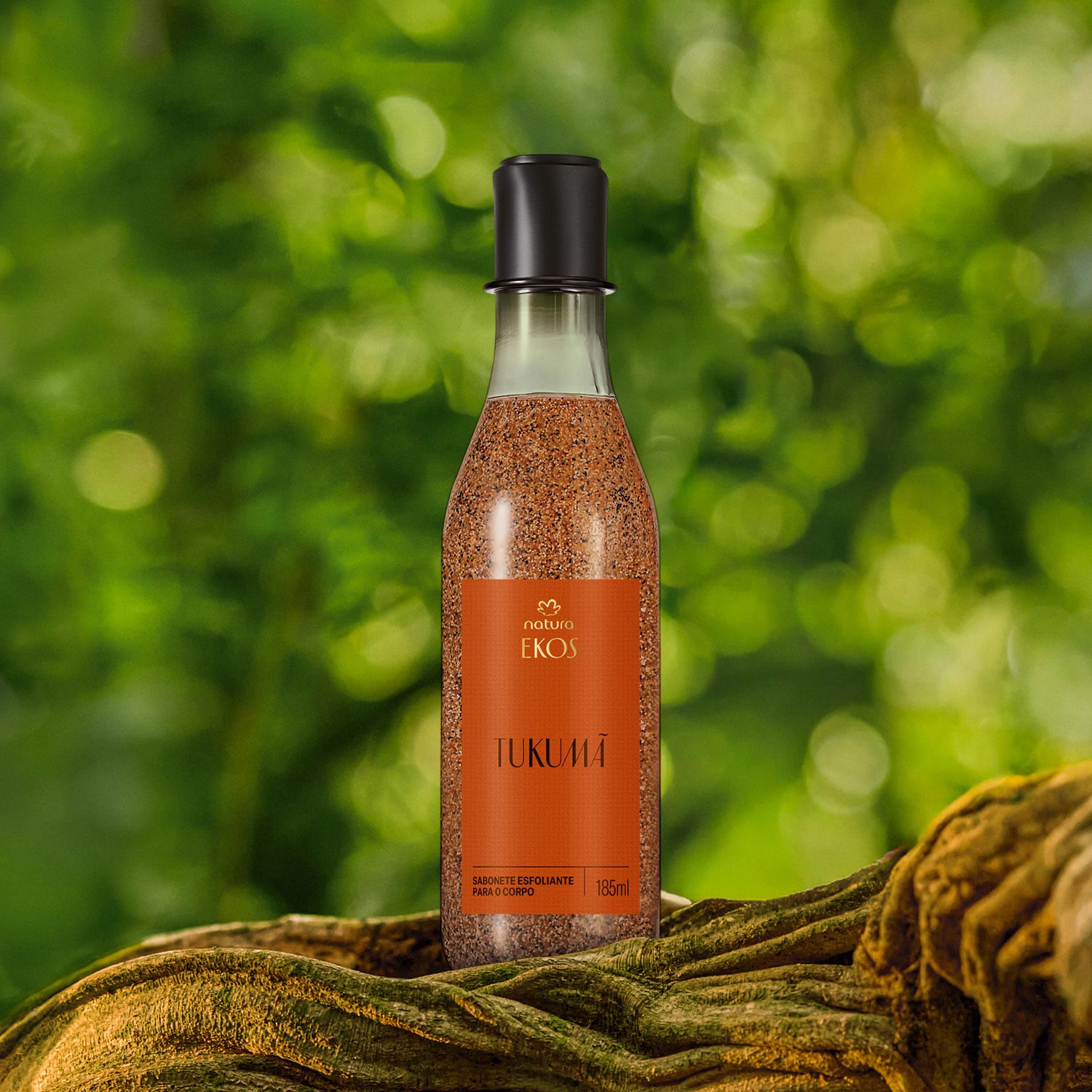 Sabonete Líquido Esfoliante para o Corpo Ekos Tukumã 185 ml