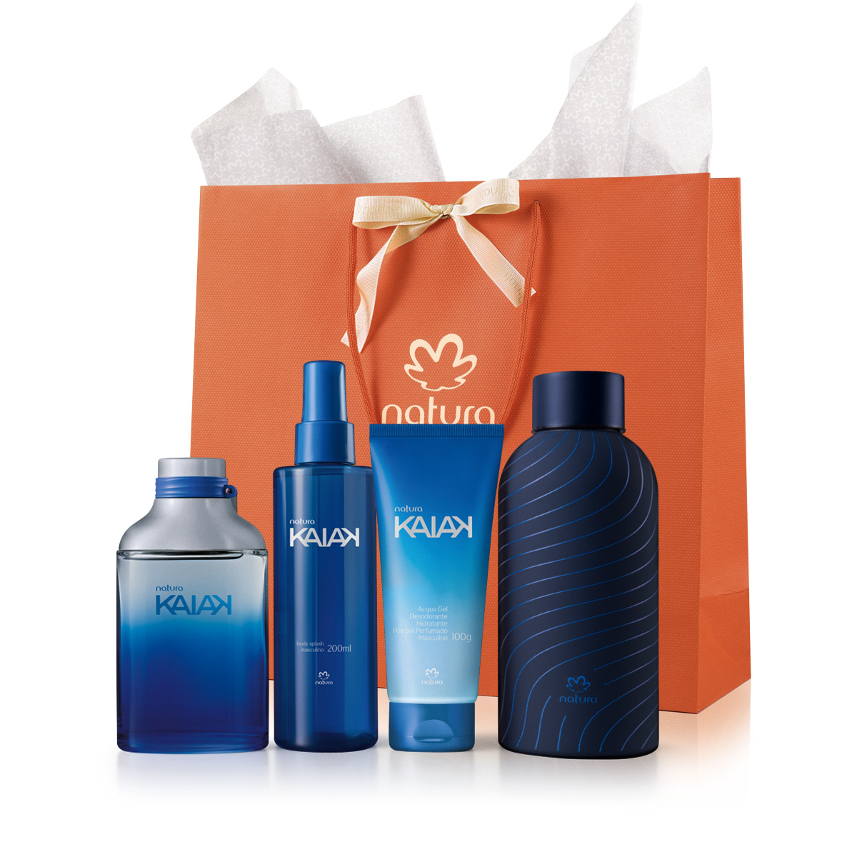Presente Natura Kaiak Masculino Completo com Acessório (4 produtos)
  