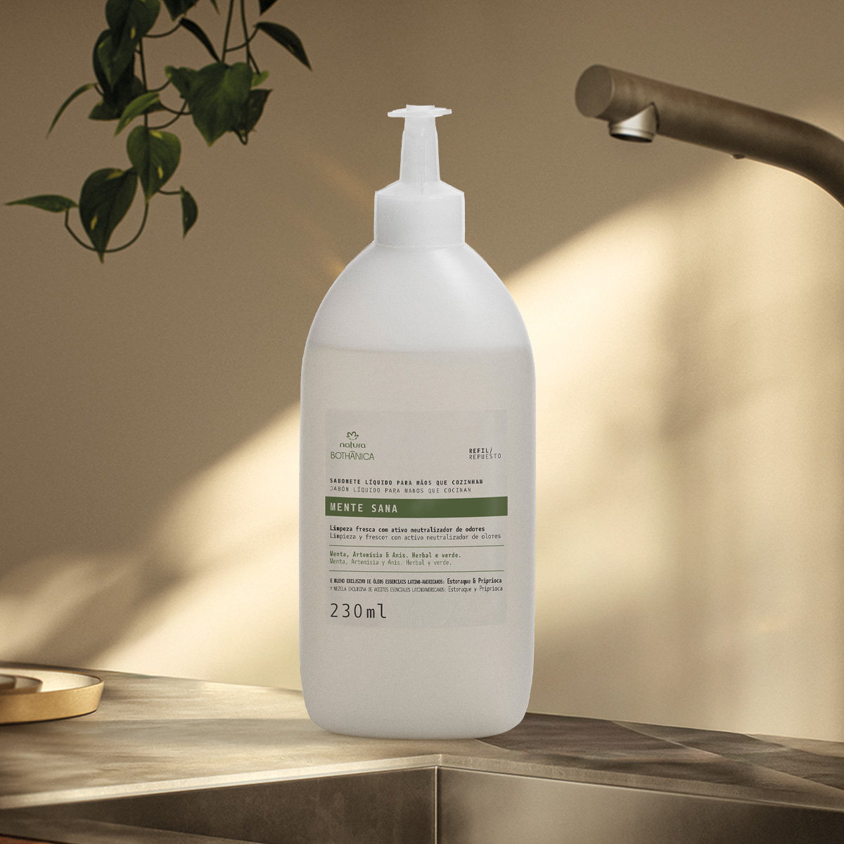 Refil Sabonete Líquido para Mãos que Cozinham Bothânica Mente Sana