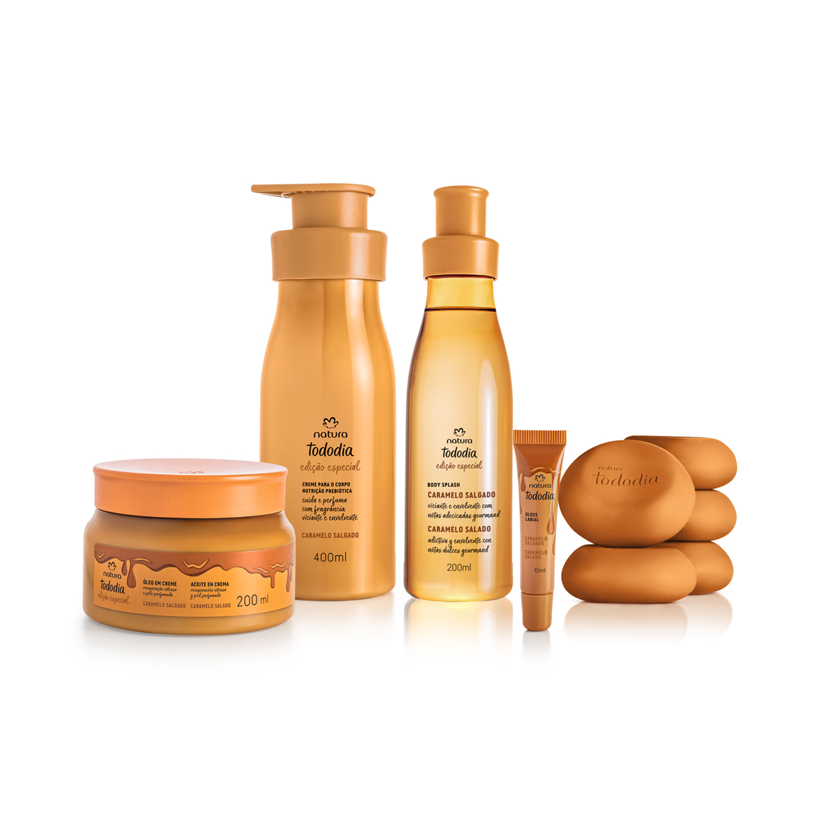 Kit Tododia Caramelo Salgado Completo (5 produtos)