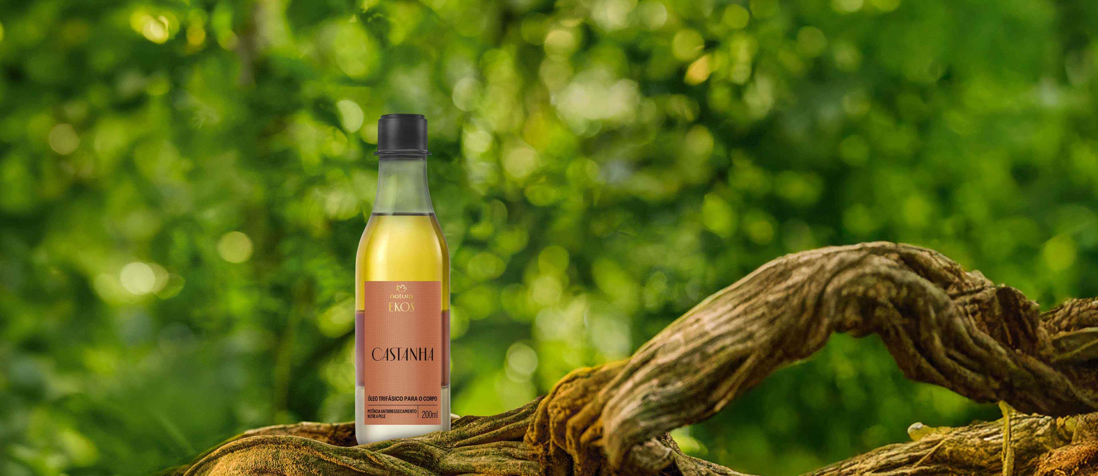 Óleo Trifásico Desodorante Corporal Ekos Castanha